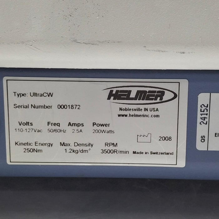 Helmer Inc UltraCW Cell Washing Centrifuge