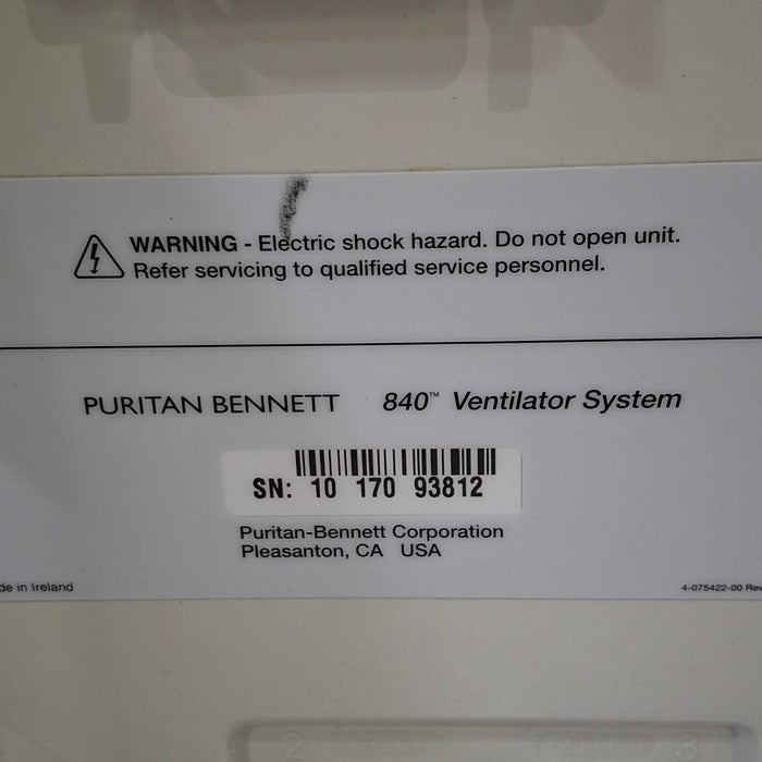 Puritan Bennett 840 Ventilator without Compressor