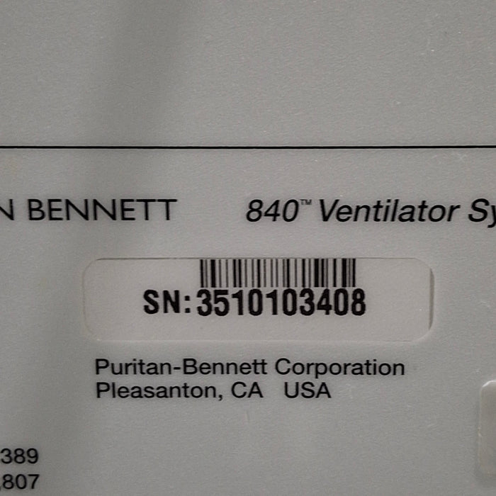 Puritan Bennett 840 Ventilator without Compressor