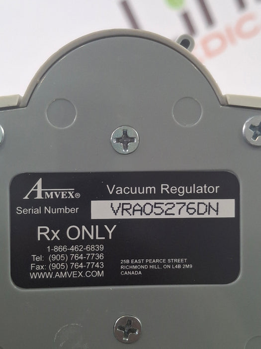 Amvex Vacuum Regulator