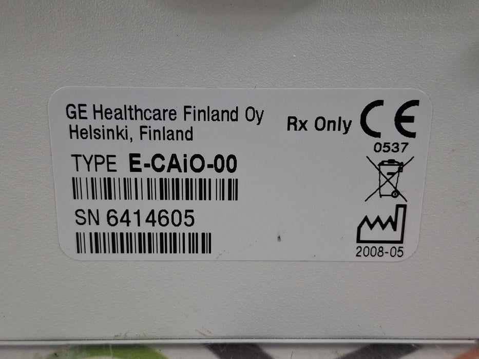 GE Healthcare GE Healthcare E-CAiO-00 Gas Exhaust Module Patient Monitors reLink Online