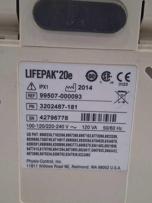 Physio-Control LifePak 20e Defibrillator