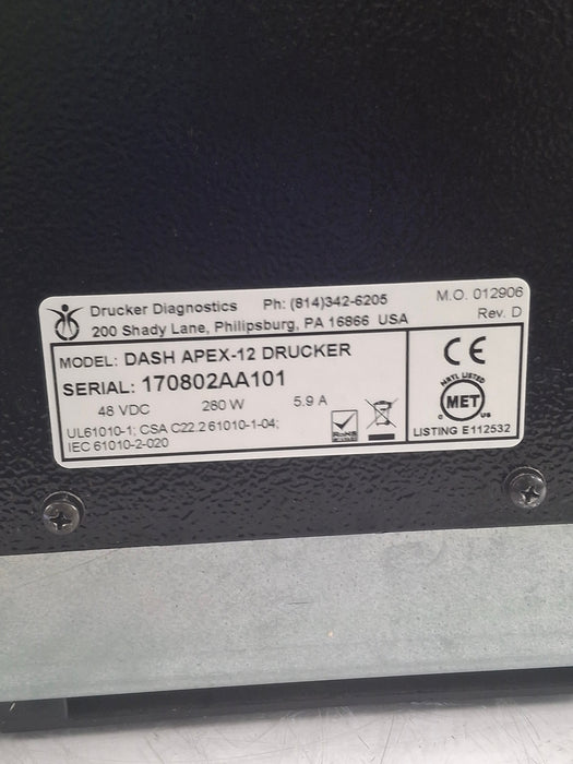 Drucker Diagnostics Dash Apex 12 Centrifuge