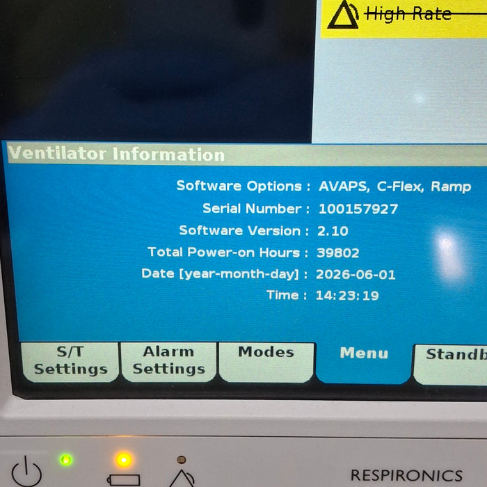 Philips Respironics V60 BiPAP Ventilator