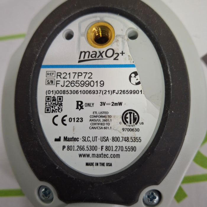 Maxtec, Inc. MaxO2+ Oxygen Monitor
