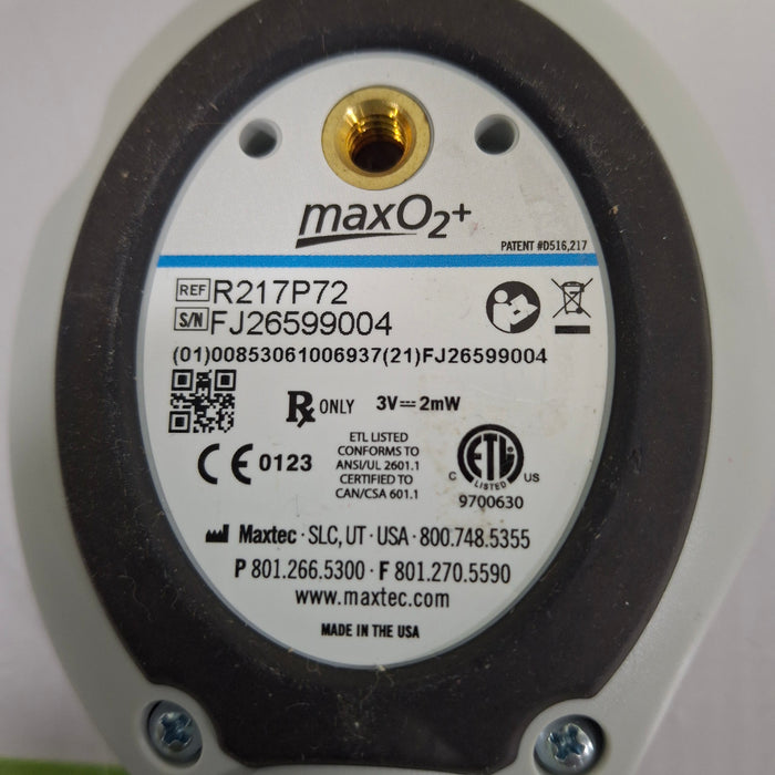 Maxtec, Inc. MaxO2+ Oxygen Monitor