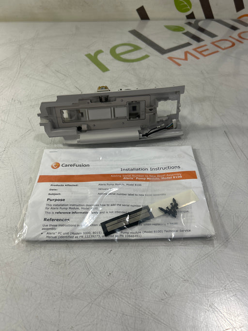 CareFusion CareFusion Alaris 8100 Infusion Pump Module Bezel Assembly Kit Infusion Pump reLink Online