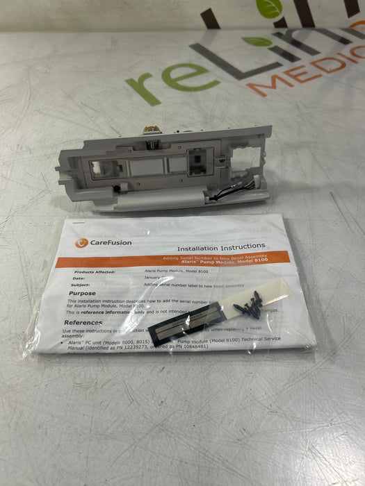 CareFusion Alaris 8100 Infusion Pump Module Bezel Assembly Kit