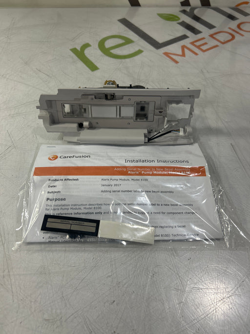 CareFusion CareFusion Alaris 8100 Infusion Pump Module Bezel Assembly Kit Infusion Pump reLink Online