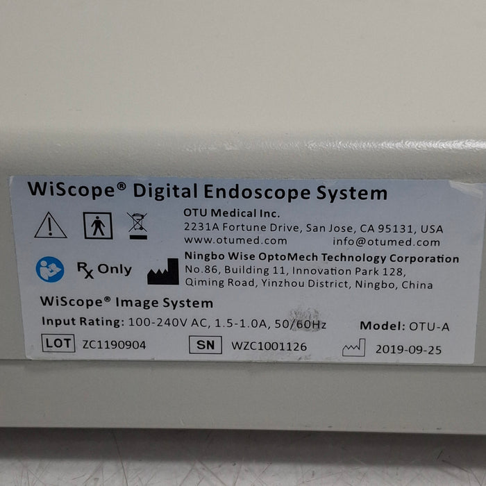 OTU Medical OTU-A WiScope Digital Endoscope System