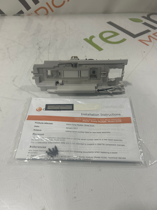 CareFusion Alaris 8100 Infusion Pump Module Bezel Assembly Kit