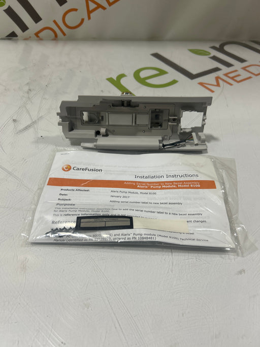CareFusion CareFusion Alaris 8100 Infusion Pump Module Bezel Assembly Kit Infusion Pump reLink Online