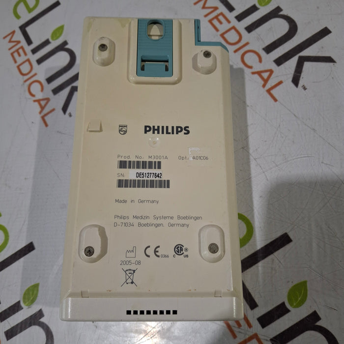 Philips M3001A-A01C06 Fast SpO2, NIBP, ECG, Temp, IBP MMS Module