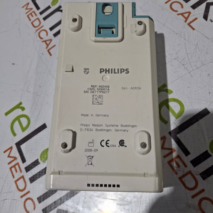 Philips M3001A-A01C06 Fast SpO2, NIBP, ECG, Temp, IBP MMS Module