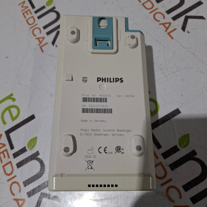 Philips M3001A-A01C06 Fast SpO2, NIBP, ECG, Temp, IBP MMS Module