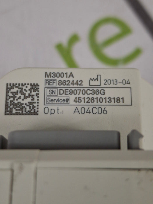 Philips M3001A-A04C06 OxiMax SpO2, NIBP, ECG, Temp, IBP MMS Module