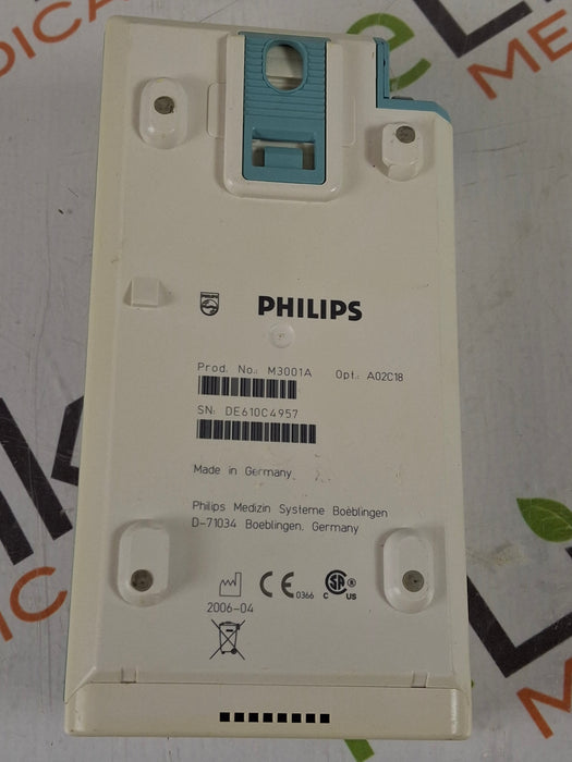 Philips M3001A-A02C18 OxiMax SpO2, NIBP, 12 lead ECG, Temp, IBP MMS Module