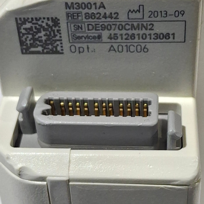 Philips M3001A-A01C06 Fast SpO2, NIBP, ECG, Temp, IBP MMS Module