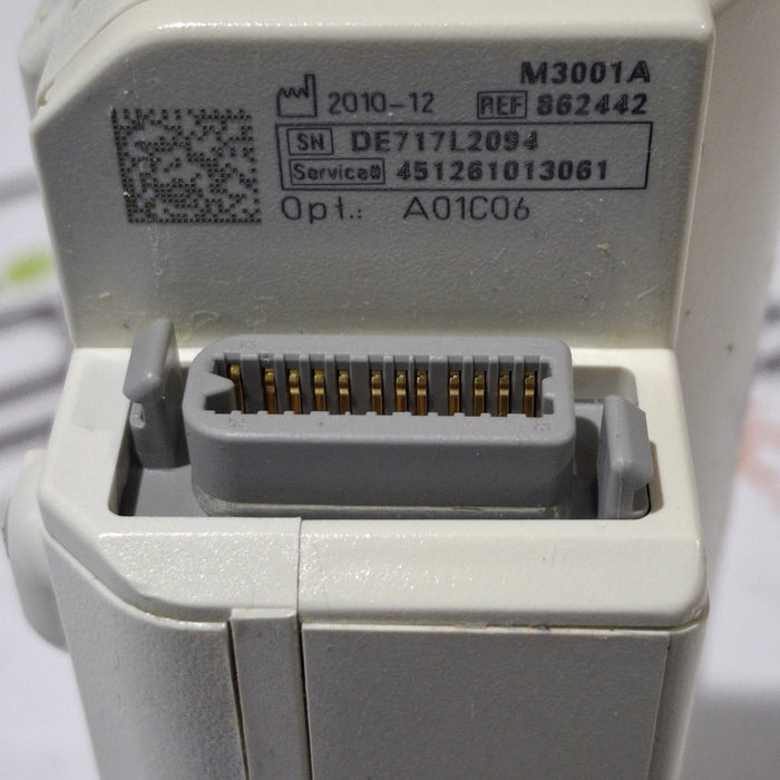 Philips M3001A-A01C06 Fast SpO2, NIBP, ECG, Temp, IBP MMS Module