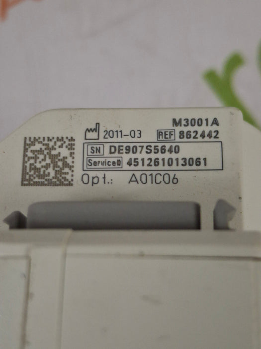 Philips M3001A-A01C06 Fast SpO2, NIBP, ECG, Temp, IBP MMS Module