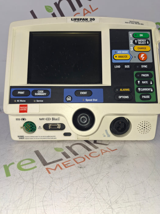 Physio-Control LifePak 20 Defibrillator
