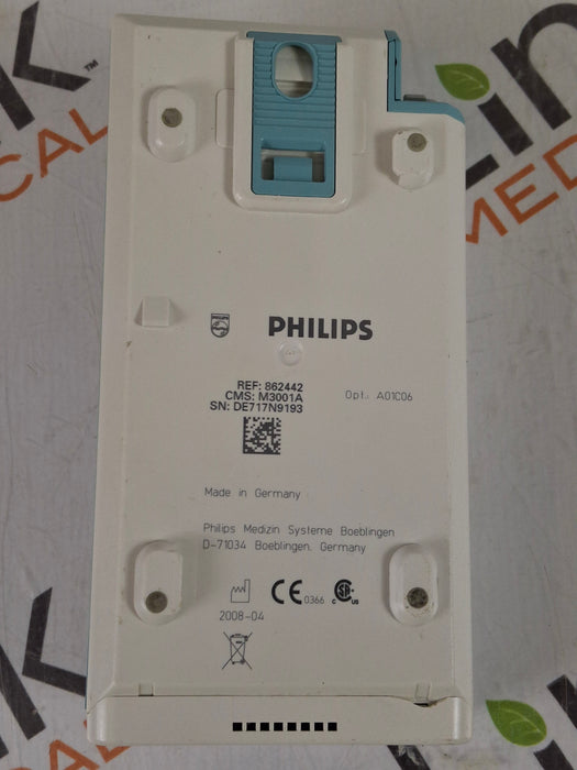 Philips M3001A-A01C06 Fast SpO2, NIBP, ECG, Temp, IBP MMS Module