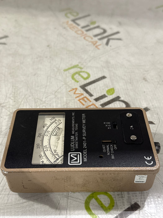 Ludlum Measurements Model 2401-P Survey Meter