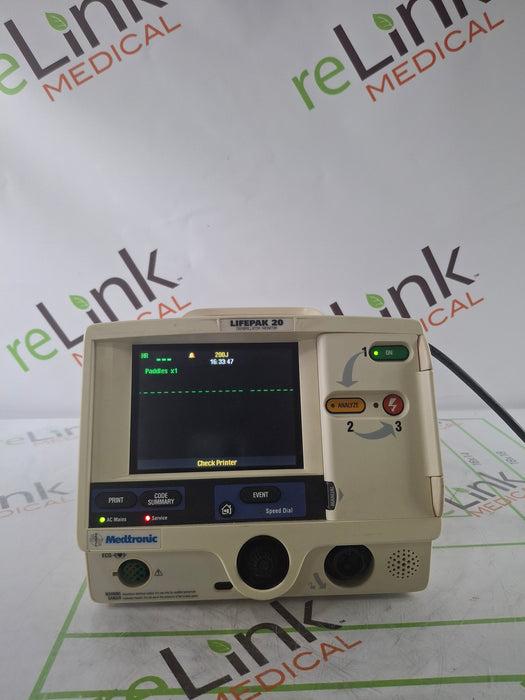 Physio-Control LifePak 20 Defibrillator