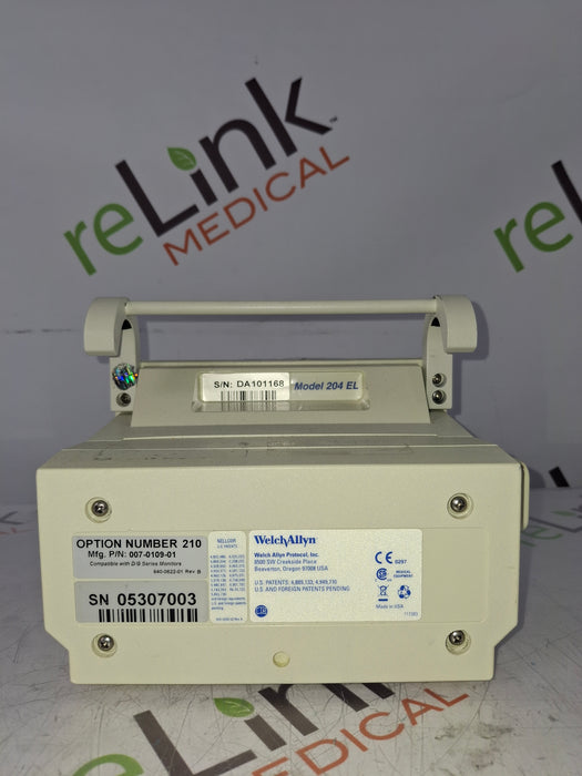 Welch Allyn Propaq Encore 204EL