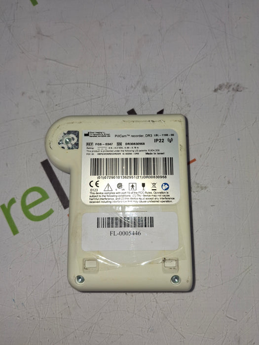 Given Imaging Inc FGS-0347 PillCam Recorder
