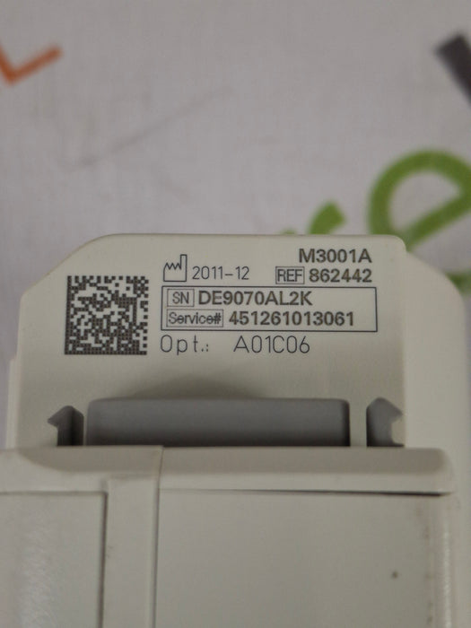 Philips M3001A-A01C06 Fast SpO2, NIBP, ECG, Temp, IBP MMS Module