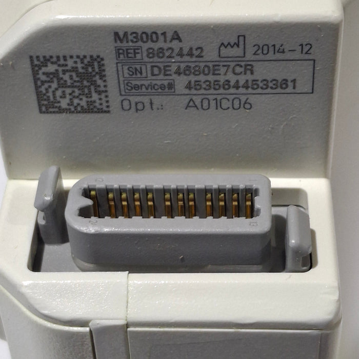 Philips M3001A-A01C06 Fast SpO2, NIBP, ECG, Temp, IBP MMS Module