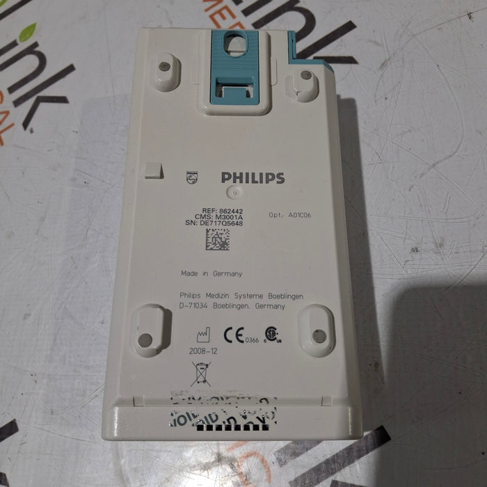 Philips M3001A-A01C06 Fast SpO2, NIBP, ECG, Temp, IBP MMS Module