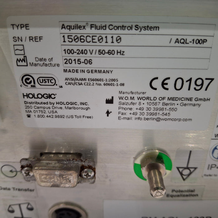Hologic, Inc. Aquilex Fluid Control System