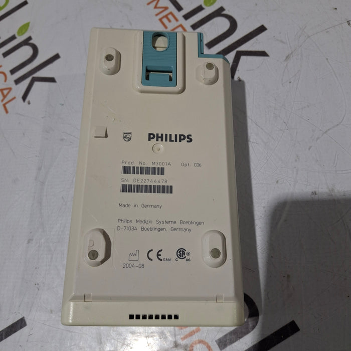 Philips M3001A-C06 Fast SpO2, NIBP, ECG, Temp, IBP MMS Module