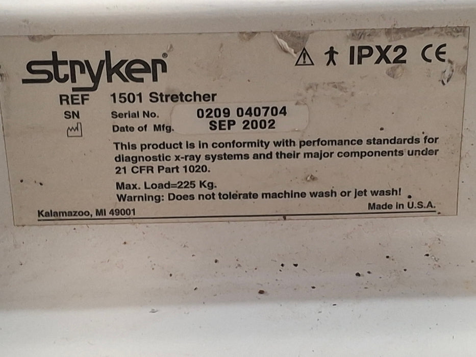 Stryker 1501 Stretcher