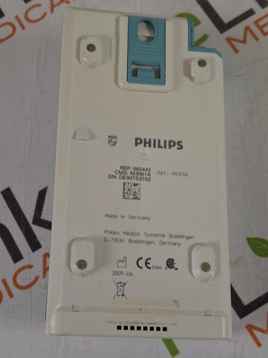 Philips M3001A-A01C06 Fast SpO2, NIBP, ECG, Temp, IBP MMS Module