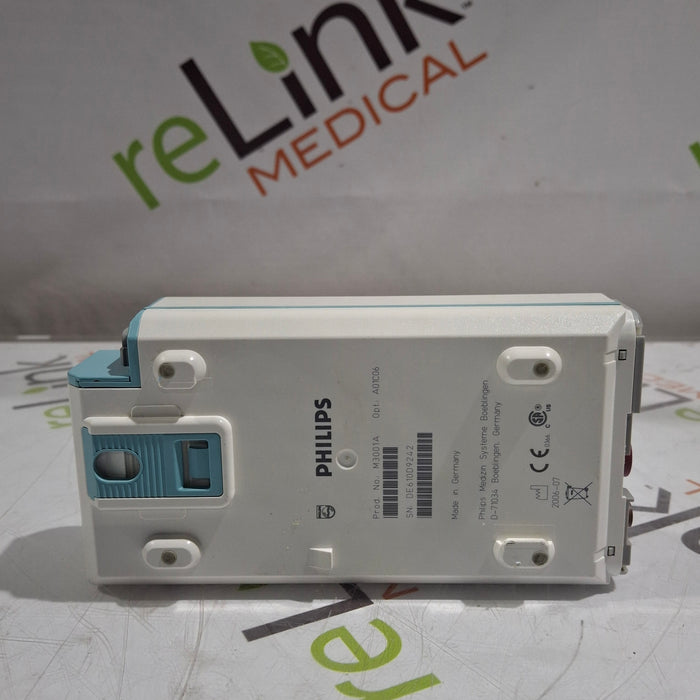 Philips M3001A-A01C06 Fast SpO2, NIBP, ECG, Temp, IBP MMS Module