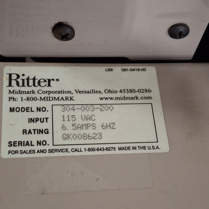Ritter 304 Exam Table