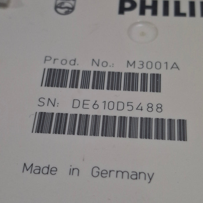 Philips M3001A-A01C06 Fast SpO2, NIBP, ECG, Temp, IBP MMS Module