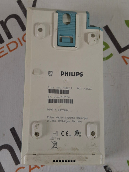 Philips M3001A-A01C06 Fast SpO2, NIBP, ECG, Temp, IBP MMS Module