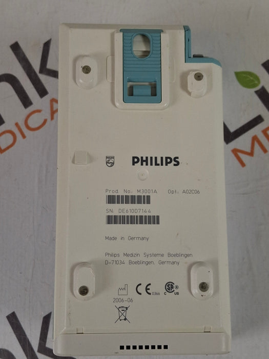 Philips M3001A-A02C06 OxiMax SpO2, NIBP, ECG, Temp, IBP MMS Module