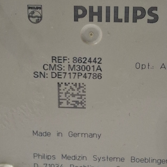 Philips Philips M3001A-A01C06 Fast SpO2, NIBP, ECG, Temp, IBP MMS Module Patient Monitors reLink Online