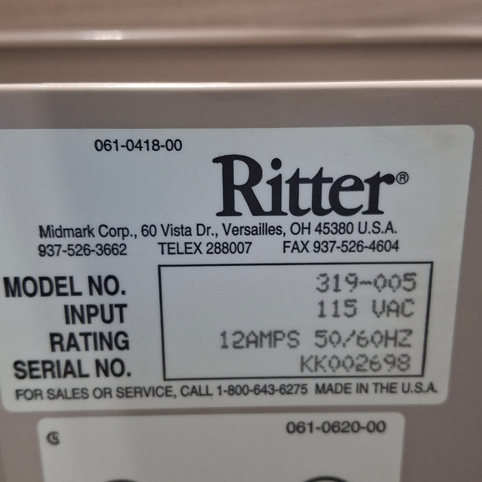 Ritter 75 Evolution 319-005 Exam Chair