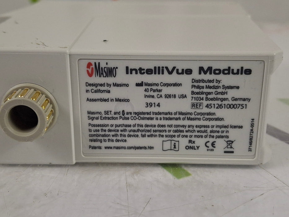 Philips M1020B IntelliVue SpO2 Single Parameter Module