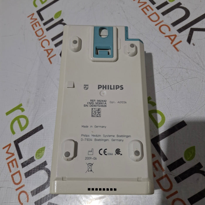 Philips M3001A-A01C06 Fast SpO2, NIBP, ECG, Temp, IBP MMS Module