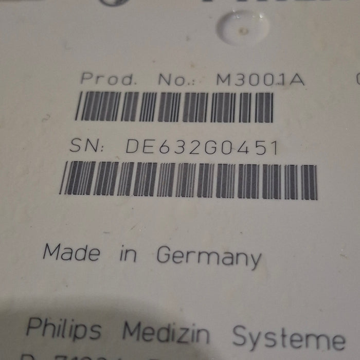 Philips M3001A-A01C06 Fast SpO2, NIBP, ECG, Temp, IBP MMS Module