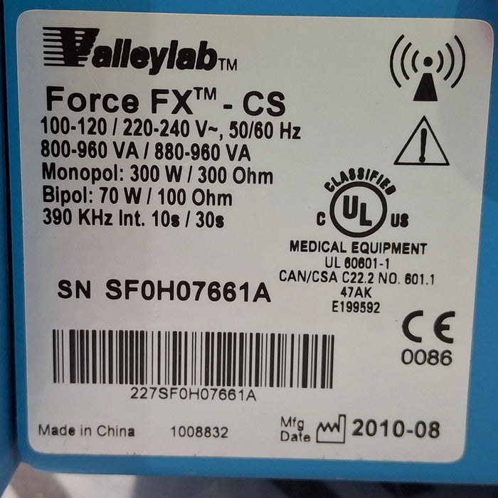 Covidien Force FX-CS Electrosurgical Unit