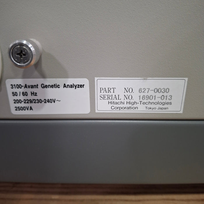 Applied Biosystems Hitachi 3130xl Genetic Analyzer