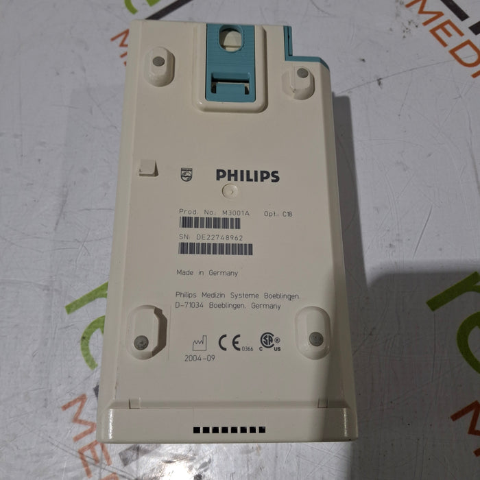 Philips M3001A-C18 Fast SpO2, NIBP, 12 lead ECG, Temp, IBP MMS Module